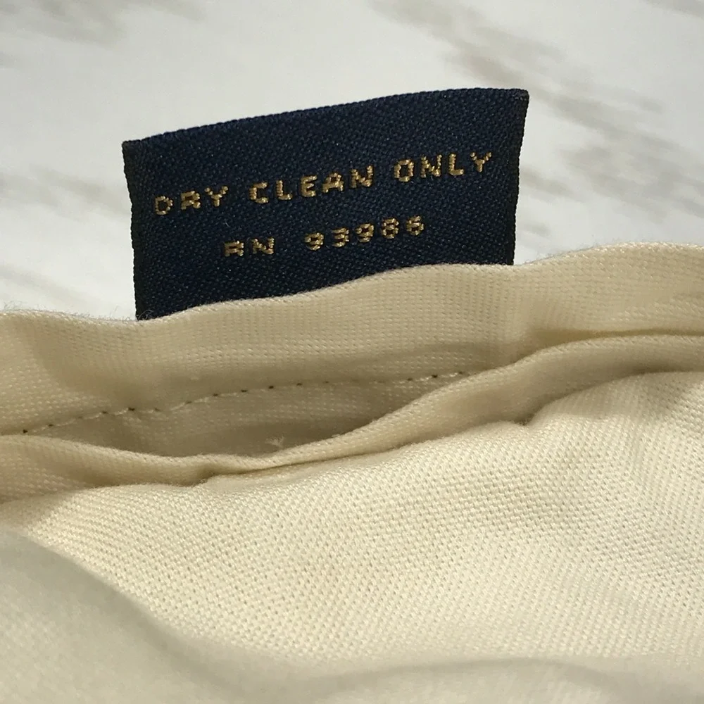 Brooks Brothers 100% Irish Linen Pants 36x30 Men Beige Lightweight Chino Pleated
